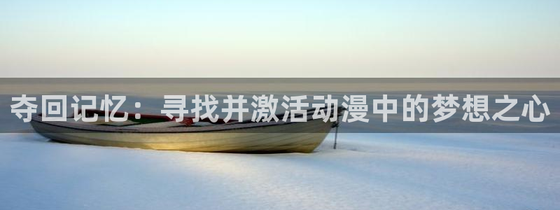 age漫画网：夺回记忆：寻找并激活动漫中的梦想之心